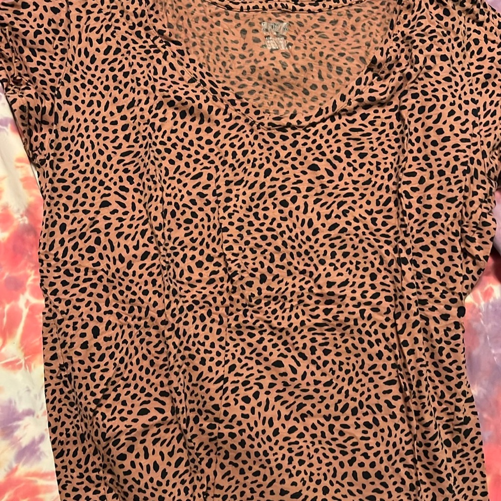 V Neck T shirt from Pink